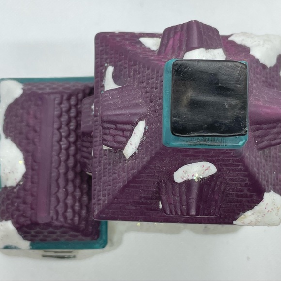 Christmas Village House Physician Office Bakery Collectible Porcelain (8B1) Vtg - Picture 2 of 9